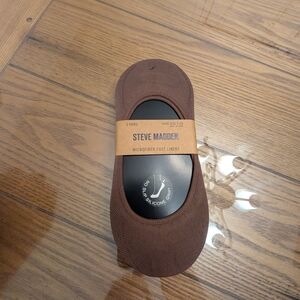 Steve Madden Women Microfiber No Show Liners - 5 Pack Shoe Size 5-10 NWT